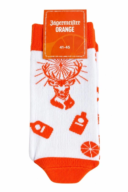 Шкарпетки чоловічі Jagermeister Orange 41-45 - Фото 2 Шкарпетки чоловічі Jagermeister Orange 41-45 - зображення 2