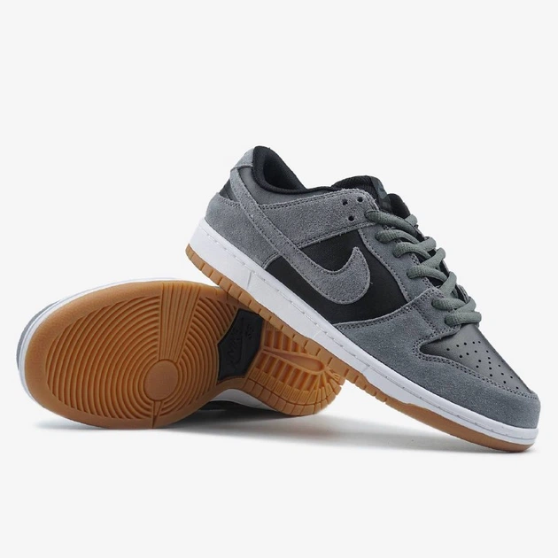 Жіночі кросівки Nike SB Dunk Low Black Silver 39 - зображення 8