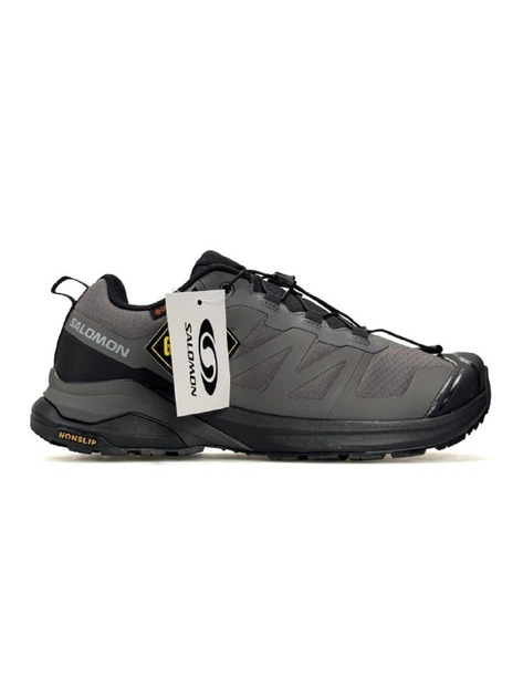 Чоловічі кросівки Salomon X-Adventure GTX Taupe Black 45 - Фото 3 Чоловічі кросівки Salomon X-Adventure GTX Taupe Black 45 - изображение 3