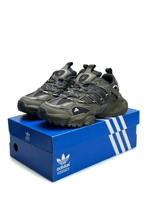 Чоловічі кросівки Adidas XLG Runner Deluxe GTX Khaki Grey 45 - изображение 8