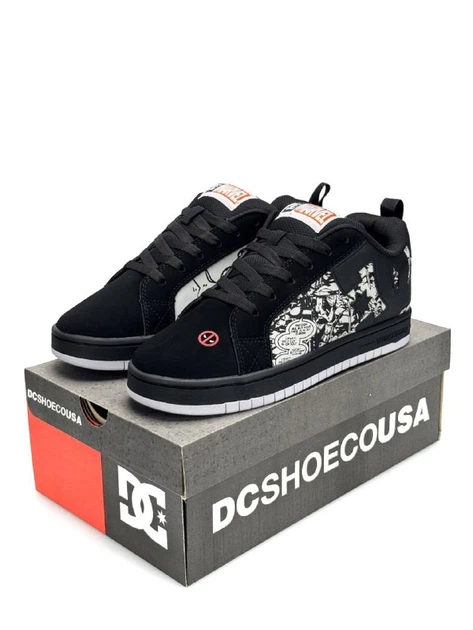 Жіночі кросівки DC x Marvel Deadpool Court Graffik Black White 36 - Фото 8 Жіночі кросівки DC x Marvel Deadpool Court Graffik Black White 36 - зображення 8