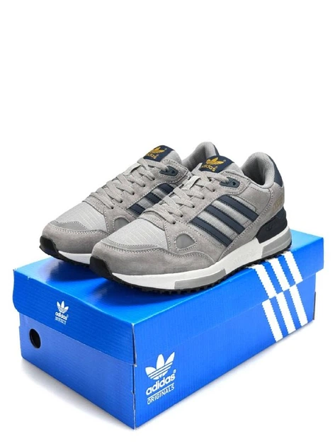 Чоловічі кросівки Adidas ZX 750 New Grey Navy 44 - Фото 8 Чоловічі кросівки Adidas ZX 750 New Grey Navy 44 - зображення 8