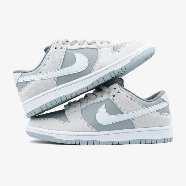 Жіночі кросівки Nike SB Dunk Summit White Sweet Wolf Grey 38 - зображення 10