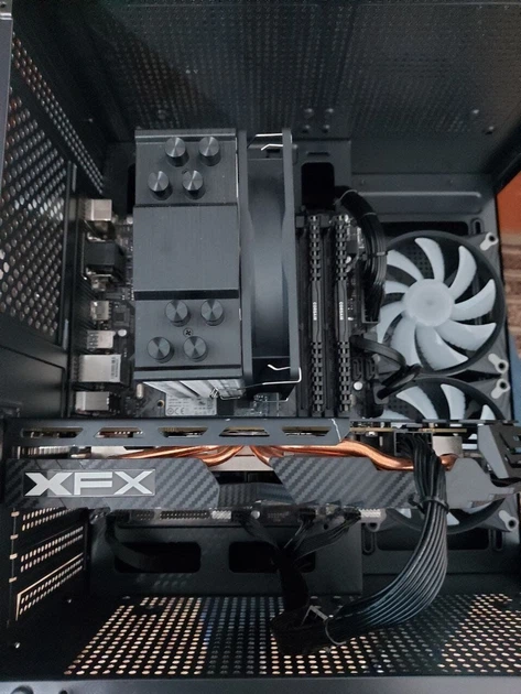 Ігровий ПК GTL Infinity Tower / Intel Core i5-9400 (6 ядер по 2.9 - 4.1 GHz) / 16 GB DDR4 / 240 GB SSD M.2 + 500 GB SSD / AMD Radeon RX 580, 8 GB GDDR5, 256-bit / 500W б/в + Подарунок Кабель HDMI + Живлення - зображення 6