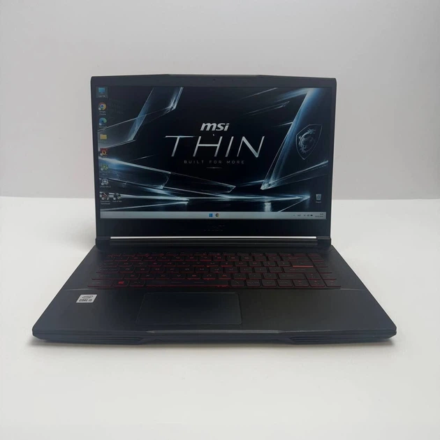Игровой ноутбук MSI GF65 Thin 10UE / 15.6" (1920x1080) IPS / Intel Core i5-10500H (6 (12) ядер по 2.5 - 4.5 GHz) / 8 GB DDR4 / 256 GB SSD NVMe / nVidia GeForce RTX 3060, 6 GB GDDR6, 192-bit / WebCam б/у - изображение 2
