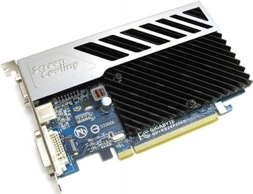 Відеокарта Gigabyte Radeon HD 2400 Pro 256MB GDDR2, 64 біт, 533/400 МГц, VGA, DVI (GV-RX24P256H) Б/В - Фото 1 Відеокарта Gigabyte Radeon HD 2400 Pro 256MB GDDR2, 64 біт, 533/400 МГц, VGA, DVI (GV-RX24P256H) Б/В - зображення 1