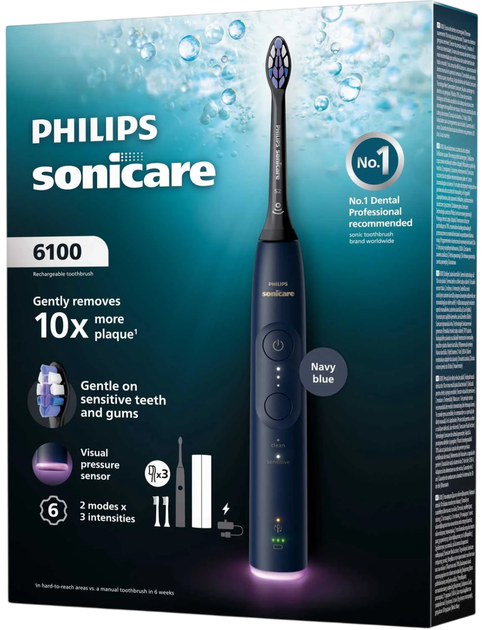 Soniczna szczoteczka do zębów Philips Sonicare 6100 HX7403/07 - Zdjęcie 2 Soniczna szczoteczka do zębów Philips Sonicare 6100 HX7403/07 - obraz 2