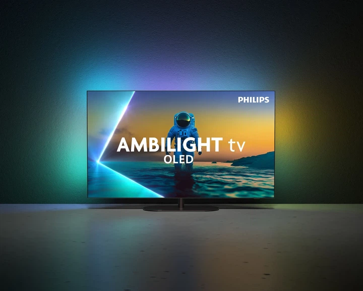 Телевизор Philips 55OLED820/12 OLED 4K 144 Гц 55" Черный Ambilight - изображение 2