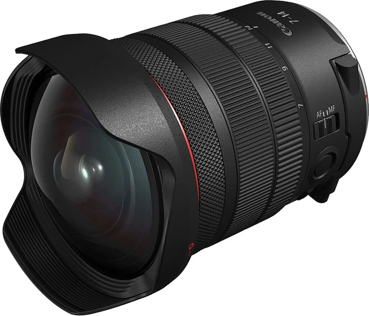 Объектив Canon RF 7-14mm f/2.8-3.5 Fisheye STM 7-14 мм Пылевлагозащита 476 г - изображение 3