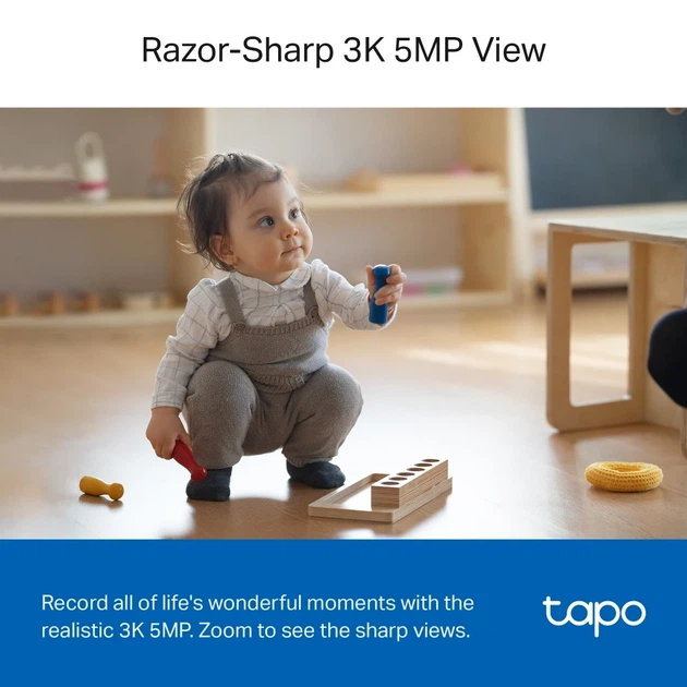 IP-камера TP-LINK Tapo C230 3MP N300 microSD, обнаружение движения, 360°, микрофон. - изображение 5