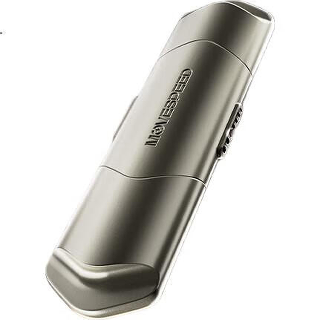 Флеш пам'ять USB Move Speed NT10 256GB USB 3.2 Gen2 + Type-C - Фото 1 Флеш пам'ять USB Move Speed NT10 256GB USB 3.2 Gen2 + Type-C - зображення 1