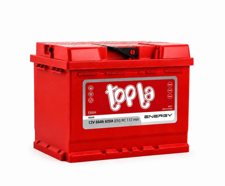 Автомобильный аккумулятор Topla Energy 66Ah 620A R+ 12V - изображение 3
