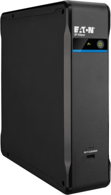 UPS Eaton 3P Ellipse 1300VA/840W 2xUSB charges+USB port 4+4xSchuko (3P1300UI) - obraz 3