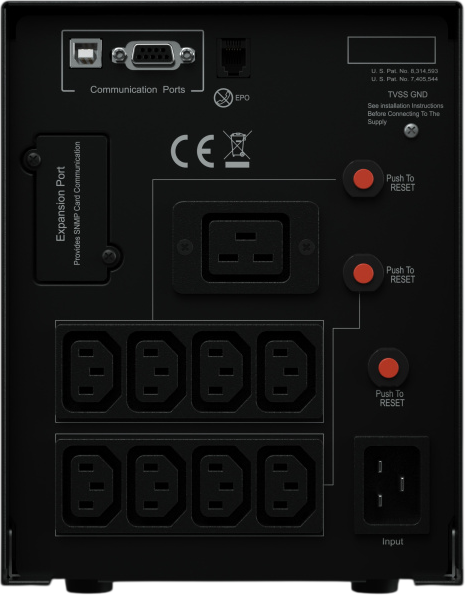 ИБП CyberPower PR3000ELCDSL 3000 VA - изображение 3