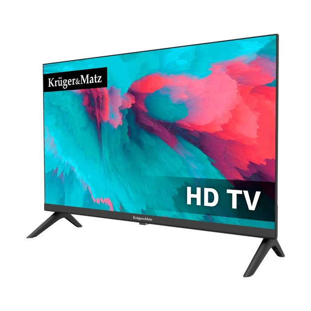 Телевизор Krüger&Matz 24" HD DVB-T2 H.265 HEVC 230/12V (KM0224-T1) - Фото 2 Телевизор Krüger&Matz 24" HD DVB-T2 H.265 HEVC 230/12V (KM0224-T1) - изображение 2