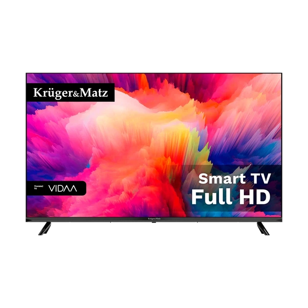 Телевизор Krüger&Matz 40" FHD Smart DVB-T2/S2 H.265 (KM0240FHD-V3) - Фото 1 Телевизор Krüger&Matz 40" FHD Smart DVB-T2/S2 H.265 (KM0240FHD-V3) - изображение 1