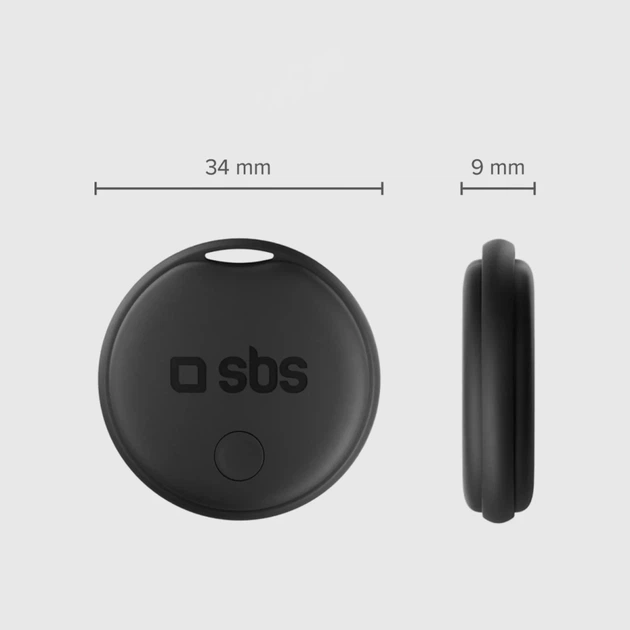Локалізатор SBS Track My Dual набір 4 шт Black (8018417532375) - зображення 11