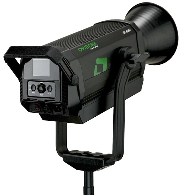 Студійне світлодіодне світло PATONA Premium ML-6000 Bi-Color COB 600W 150000 Lux / 1 m Bowens (4055655253246) - Фото 6 Студійне світлодіодне світло PATONA Premium ML-6000 Bi-Color COB 600W 150000 Lux / 1 m Bowens (4055655253246) - зображення 6