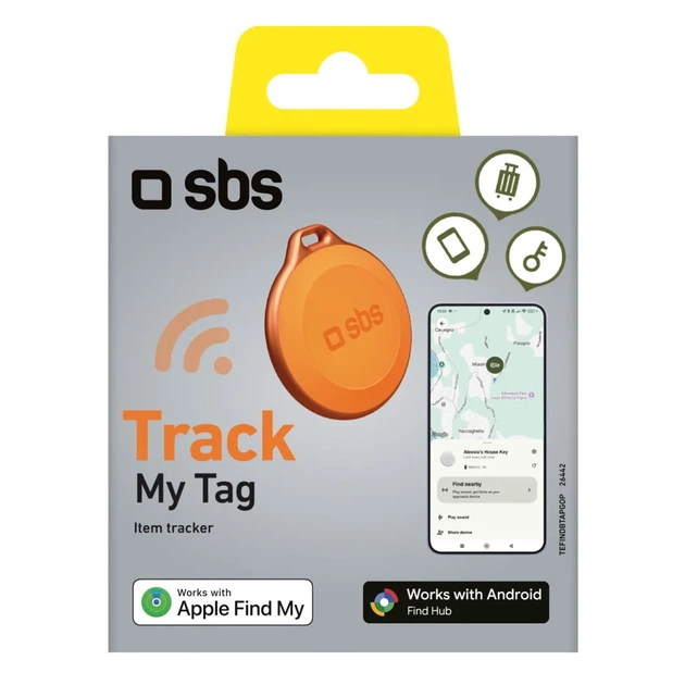 Локалізатор SBS Track My Tag Orange (8018417526442) - зображення 2