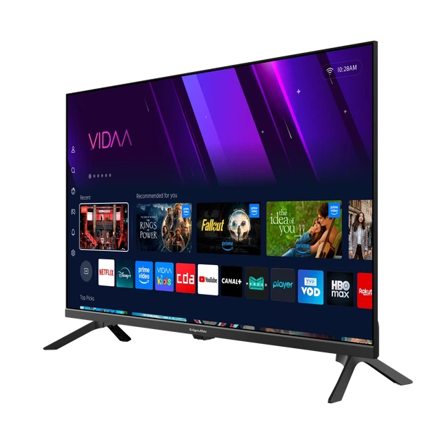 Телевизор Kruger&Matz 32" HD Smart DVB-T2/S2 H.265 HEVC (KM0232-V3) - Фото 2 Телевизор Kruger&Matz 32" HD Smart DVB-T2/S2 H.265 HEVC (KM0232-V3) - изображение 2