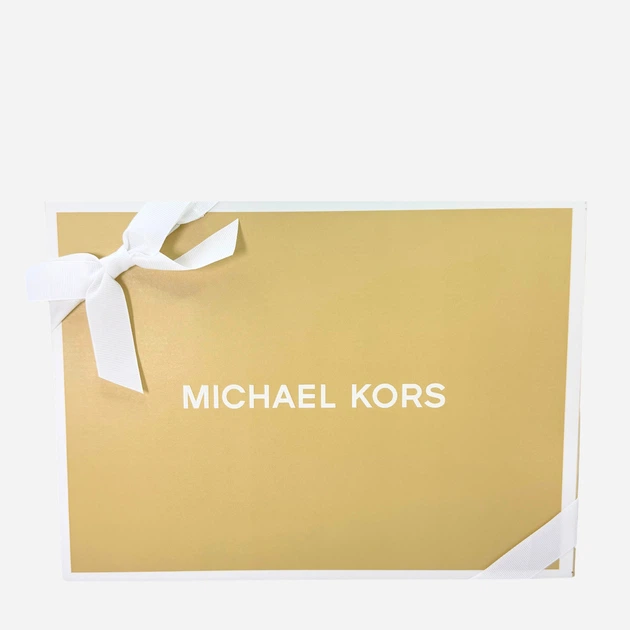 Сумка клатч женская из искусственной кожи маленькая Michael Kors 630829593 Коричневый/Молочный (1162810419) - изображение 4