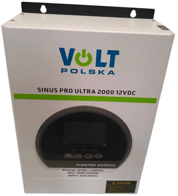 Сонячний інвертор Volt Polska SINUS PRO ULTRA 2000 2 кВА (1 кВт) 1-фазний (5904100450749) (955555914701394) - Уцінка - Фото 2 Сонячний інвертор Volt Polska SINUS PRO ULTRA 2000 2 кВА (1 кВт) 1-фазний (5904100450749) (955555914701394) - Уцінка - зображення 2