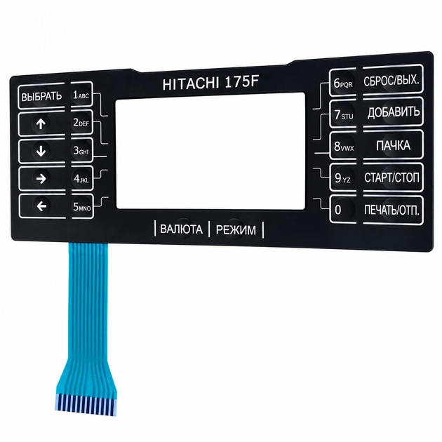 Дисплей Клавиатура Кнопки Оригинальные Запчасти HITACHI 175/175FF для Сортировщика Банкнот Комплект Деталей для Счетной Машинки - Фото 3 Дисплей Клавиатура Кнопки Оригинальные Запчасти HITACHI 175/175FF для Сортировщика Банкнот Комплект Деталей для Счетной Машинки - изображение 3