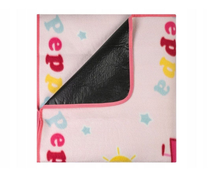 Пикниковое одеяло-мат 160×125 см Свинка Пеппа Peppa Pig, детский плед для пикника и отдыха - изображение 2