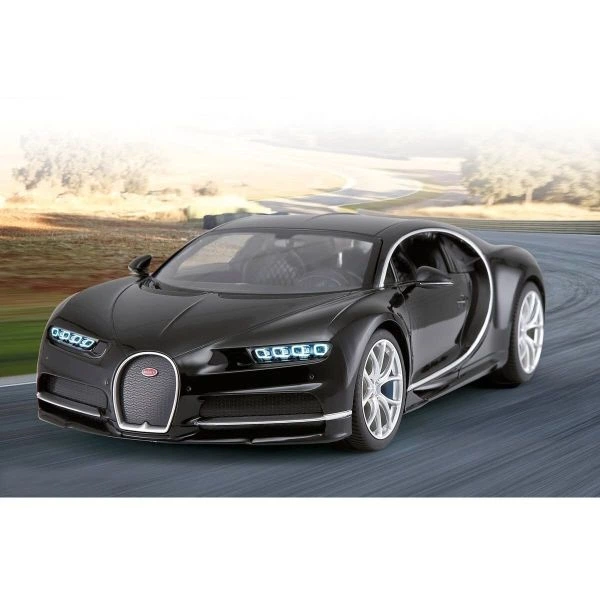Автомобіль на радіокеруванні Bugatti Chiron 1:14 чорний 2,4 ГГц Rastar Jamara 405134 - Фото 8 Автомобіль на радіокеруванні Bugatti Chiron 1:14 чорний 2,4 ГГц Rastar Jamara 405134 - изображение 8