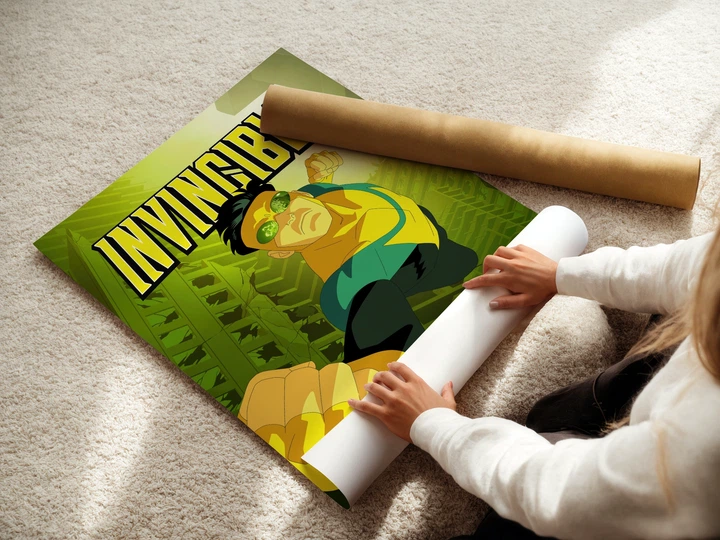 Постер Невразливий, Invincible, декор кімнати підлітка, вільтруміт, A1 90×60 см (id7357) - зображення 3