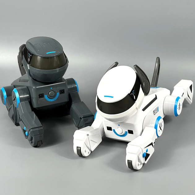Робот-собака на радиоуправлении с Bluetooth-колонкой 24см 25см S-Cyberdog BG 1544 Белый - изображение 5