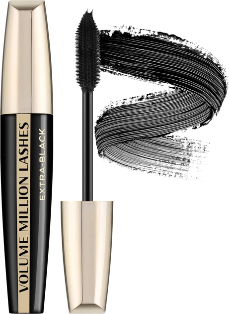 Тушь для ресниц L'Oreal Paris Volume Million Lashes Extra Black 9 мл - Фото 1 Тушь для ресниц L'Oreal Paris Volume Million Lashes Extra Black 9 мл - изображение 1
