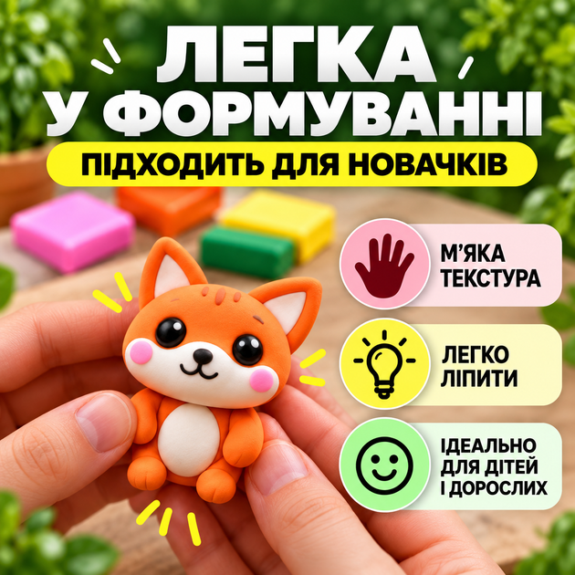Глина для лепки воздушный пластелин самозастывающая набор для творчества и поделок из мягкой глины с инструментами и красками детский самозатвердевающая масса для моделирования 48 цветов Kayfovo POL48 - Фото 3 Глина для лепки воздушный пластелин самозастывающая набор для творчества и поделок из мягкой глины с инструментами и красками детский самозатвердевающая масса для моделирования 48 цветов Kayfovo POL48 - изображение 3