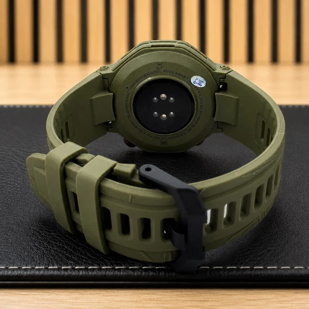 Умные часы Modfit Navigator Al Green с GPS, компасом и водозащитой 5 ATM - Фото 3 Умные часы Modfit Navigator Al Green с GPS, компасом и водозащитой 5 ATM - изображение 3