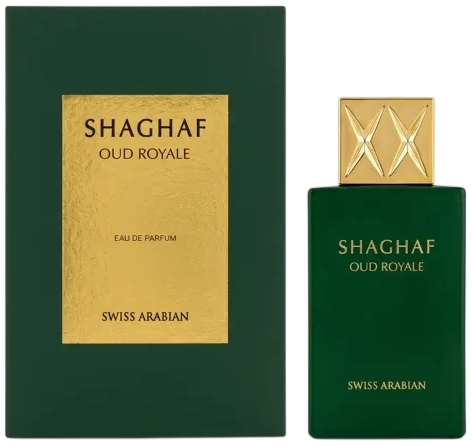 Мініатюра Парфумована вода унісекс Swiss Arabian Shaghaf Oud Royale 25 мл (6295124050718) - Фото 2 Мініатюра Парфумована вода унісекс Swiss Arabian Shaghaf Oud Royale 25 мл (6295124050718) - зображення 2
