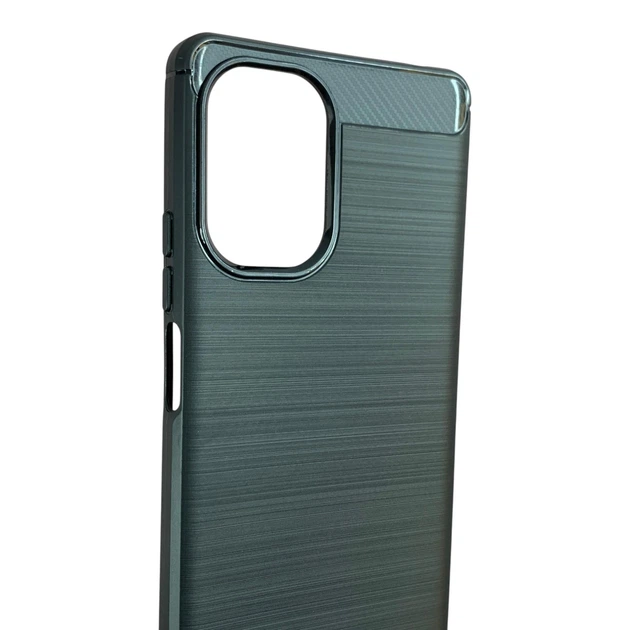 Чехол для Xiaomi Poco F5 черный карбон (карбон, противоударный) - Фото 3 Чехол для Xiaomi Poco F5 черный карбон (карбон, противоударный) - изображение 3