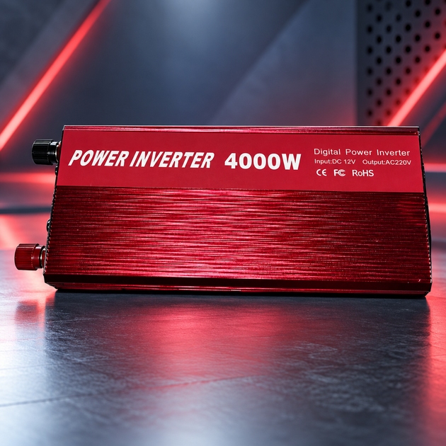 Автомобильный инвертор 4000 Вт Преобразователь напряжения от аккумулятора 12В Преобразователь тока для бытовой техники Автоинвертор - изображение 2