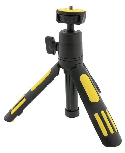 Kompaktowy statyw biurkowy PATONA Premium Tripod z uchwytem na telefon i mocowaniem cold shoe (4055655253208) - obraz 4