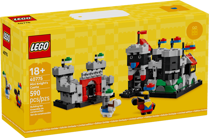Конструктор LEGO Миниатюрный рыцарский замок 590 элементов (40775) - изображение 3