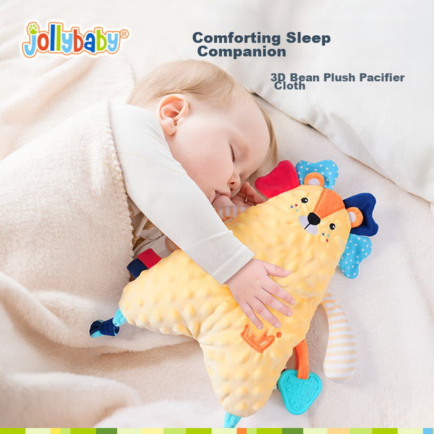 Подарочный набор Jollybaby для новорожденных с погремушкой и прорезывателем для развития хватательных навыков, для детей от 0 до 6 месяцев. - изображение 7