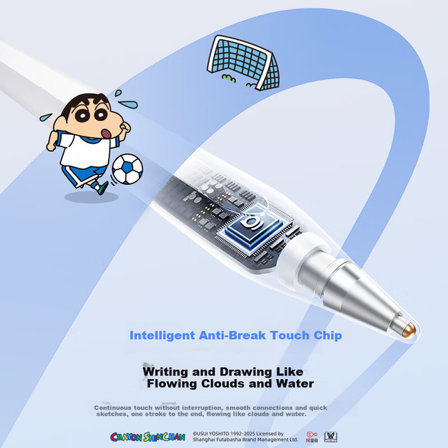 Baseus Crayon Shin-chan Edition, совместимый со стилусами Huawei, Xiaomi Touch Pen, планшетами, сенсорными стилусами, M-Pencil 3-го поколения, емкостными стилусами, универсальным стилусом для Redmi MatePad 11.5S. - изображение 7