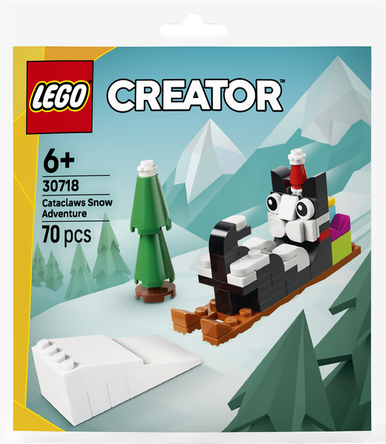 Zestaw klocków LEGO Creator Śnieżna przygoda Cataclaws 70 elementów (30718) - Zdjęcie 1 Zestaw klocków LEGO Creator Śnieżna przygoda Cataclaws 70 elementów (30718) - obraz 1
