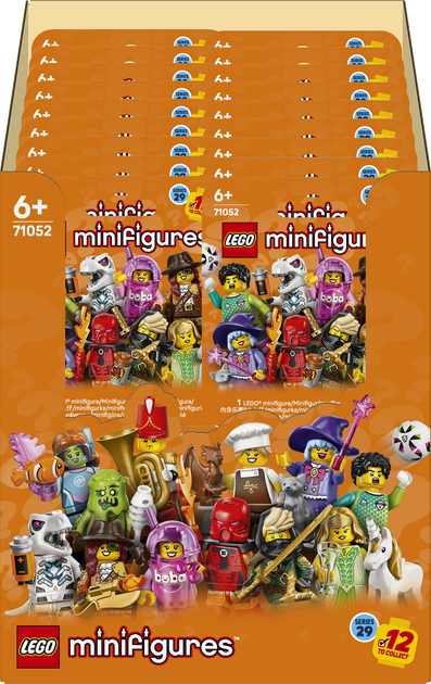Конструктор LEGO Minifigures Серия 29 8 деталей 36 шт (71052) - Фото 1 Конструктор LEGO Minifigures Серия 29 8 деталей 36 шт (71052) - изображение 1