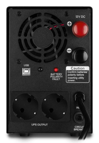 ДБЖ Powercom для котла із чистою синусоїдою (inf-500) - зображення 3