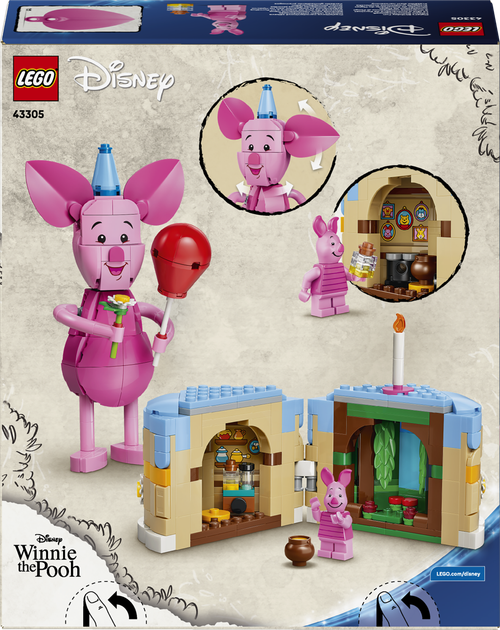 Конструктор LEGO Disney Веселий день народження Паця 544 деталі (43305) - Фото 9 Конструктор LEGO Disney Веселий день народження Паця 544 деталі (43305) - зображення 9