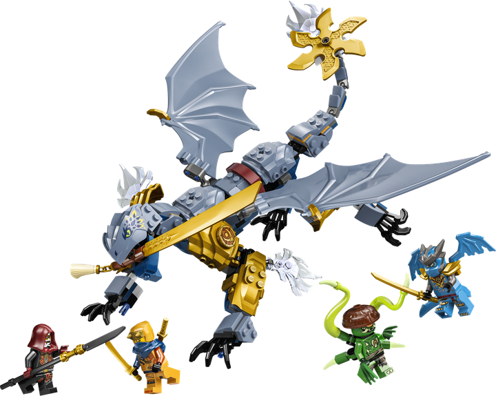Конструктор LEGO Ninjago Битва дракона Рию 347 элемента (71855) - изображение 5