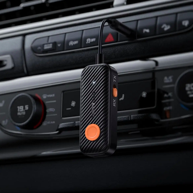 Ресивер Bluetooth 5.4 3.5мм аккумулятор 140mAh Borofone BC62 Walker черный - изображение 7