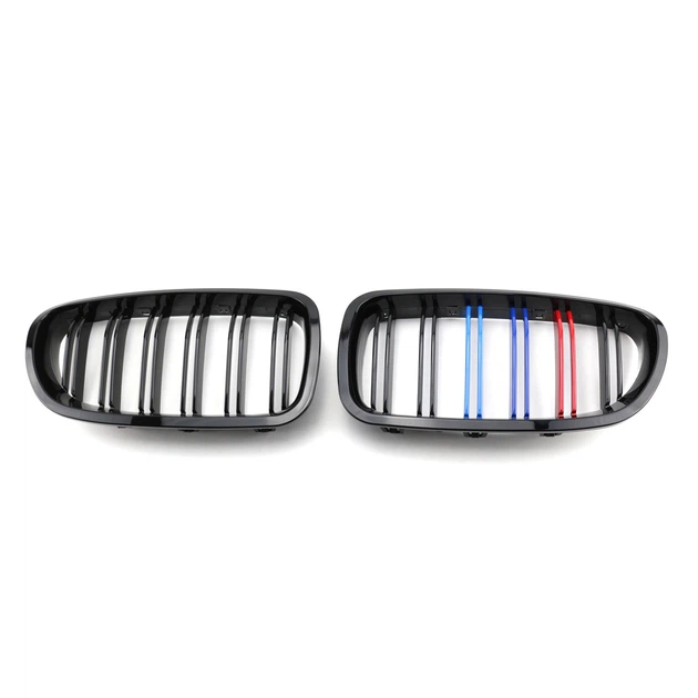 Ніздрі решітки радіатора переднього бампера BMW 5 series F10/F11/F18 2010-2017 Black 2BAR colour - Фото 1 Ніздрі решітки радіатора переднього бампера BMW 5 series F10/F11/F18 2010-2017 Black 2BAR colour - зображення 1