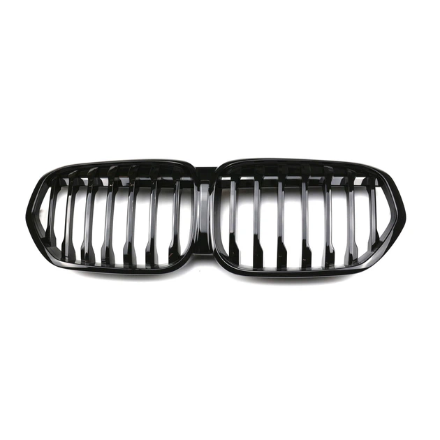 Ніздрі решітки радіатора переднього бампера BMW X1 F48 2019-2022 Black 1BAR - Фото 1 Ніздрі решітки радіатора переднього бампера BMW X1 F48 2019-2022 Black 1BAR - зображення 1