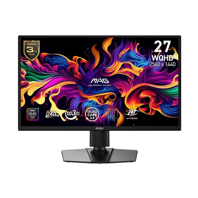 Монітор MSI MAG 272QP QD-OLED-X24 - Фото 1 Монітор MSI MAG 272QP QD-OLED-X24 - изображение 1